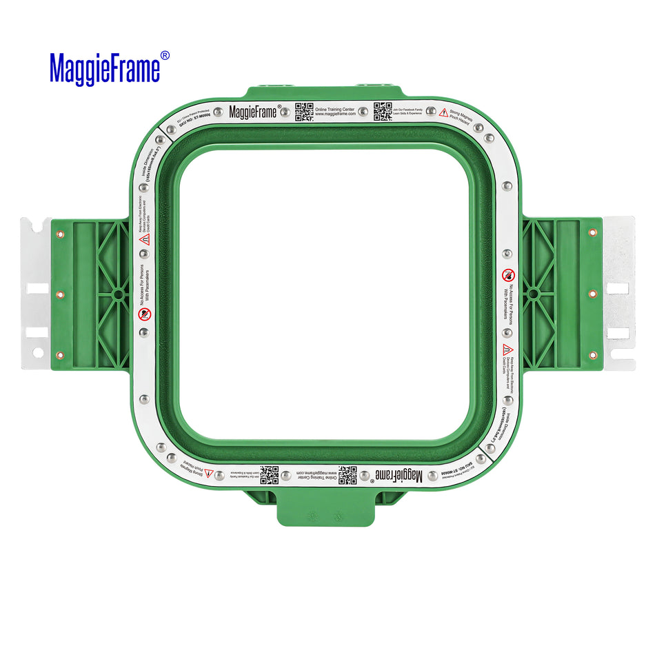 MaggieFrame Magnetic Hoop 6.5" | 165x165mm for Ricoma