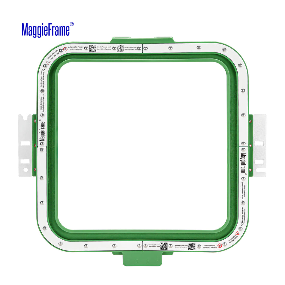 MaggieFrame Magnetic Hoop 9.5" | 240x240mm for Ricoma