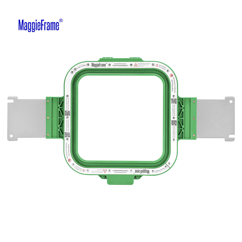 MaggieFrame Magnetic Hoop 6.9" | 175x175mm for Brother PRS100 VR
