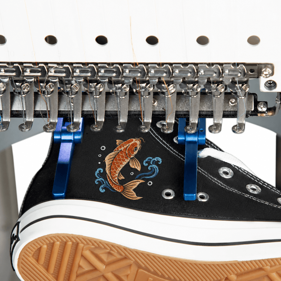 Shoes Hoop Clamp Frame Embroidery Device for Meistergram Embroidery Machine