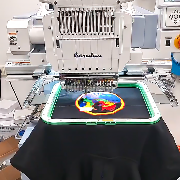 Maggieframe magnetic hoop for Barudan